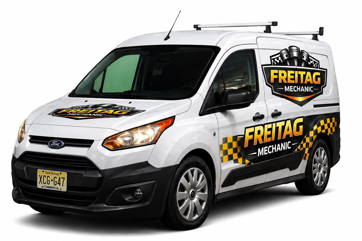 Freitag Mechanic Ford Transit Connect service van